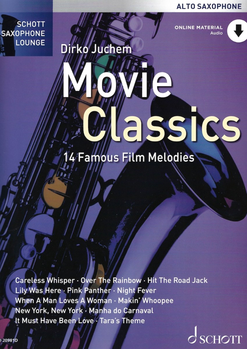 Movie  Classics - 14 famous film melodies for sax